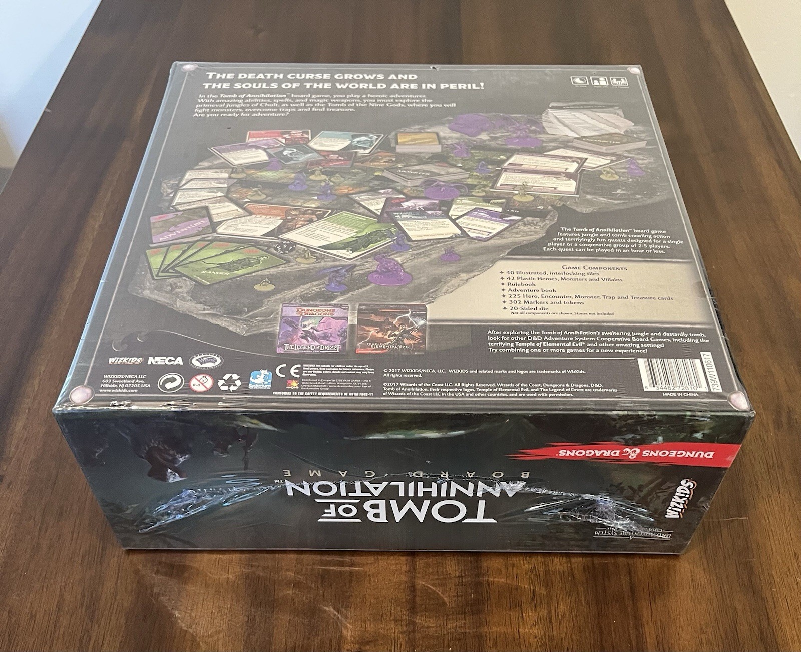 Dungeons and Dragons Tomb of Annihilation Board Game NEW SEALED