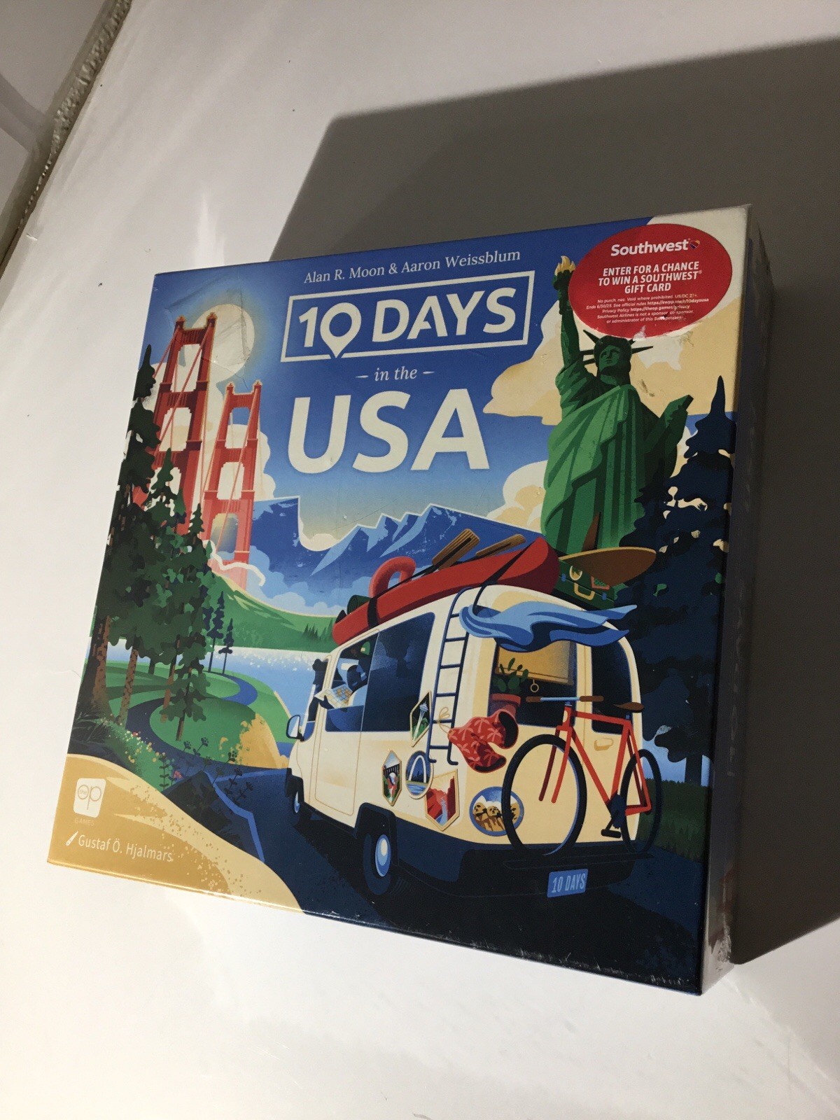 10 Days In The USA Board Game Family Road-trip BRAND NEW BOXED