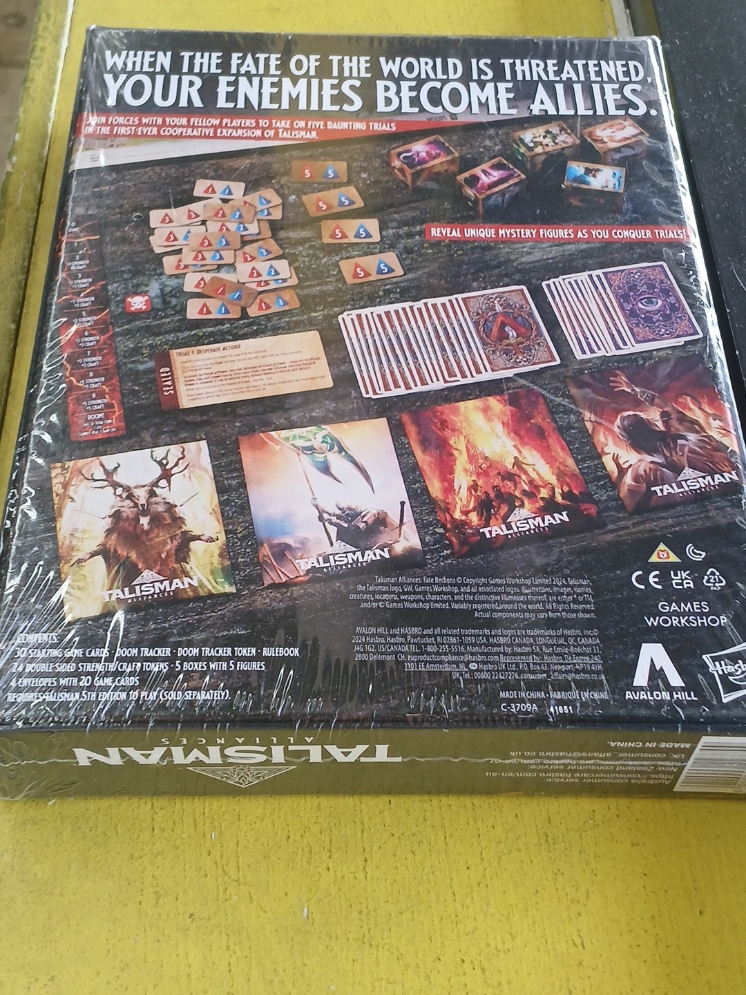 Talisman Alliances Fate Beckons Board Game Expansion for Talisman 5th Edition