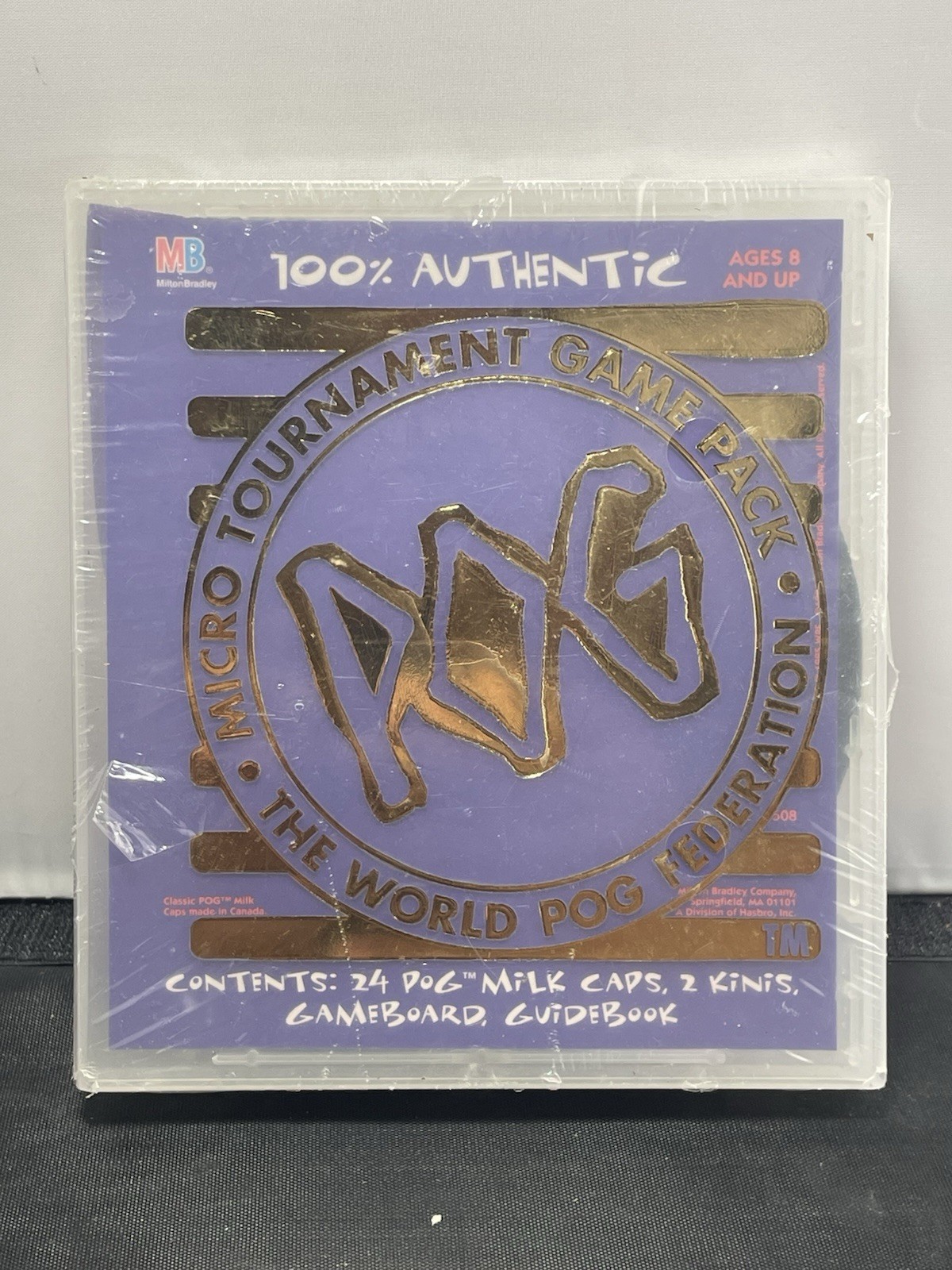NOS – POG Micro Tournament Game Pack – The World Pog Federation – SEALED