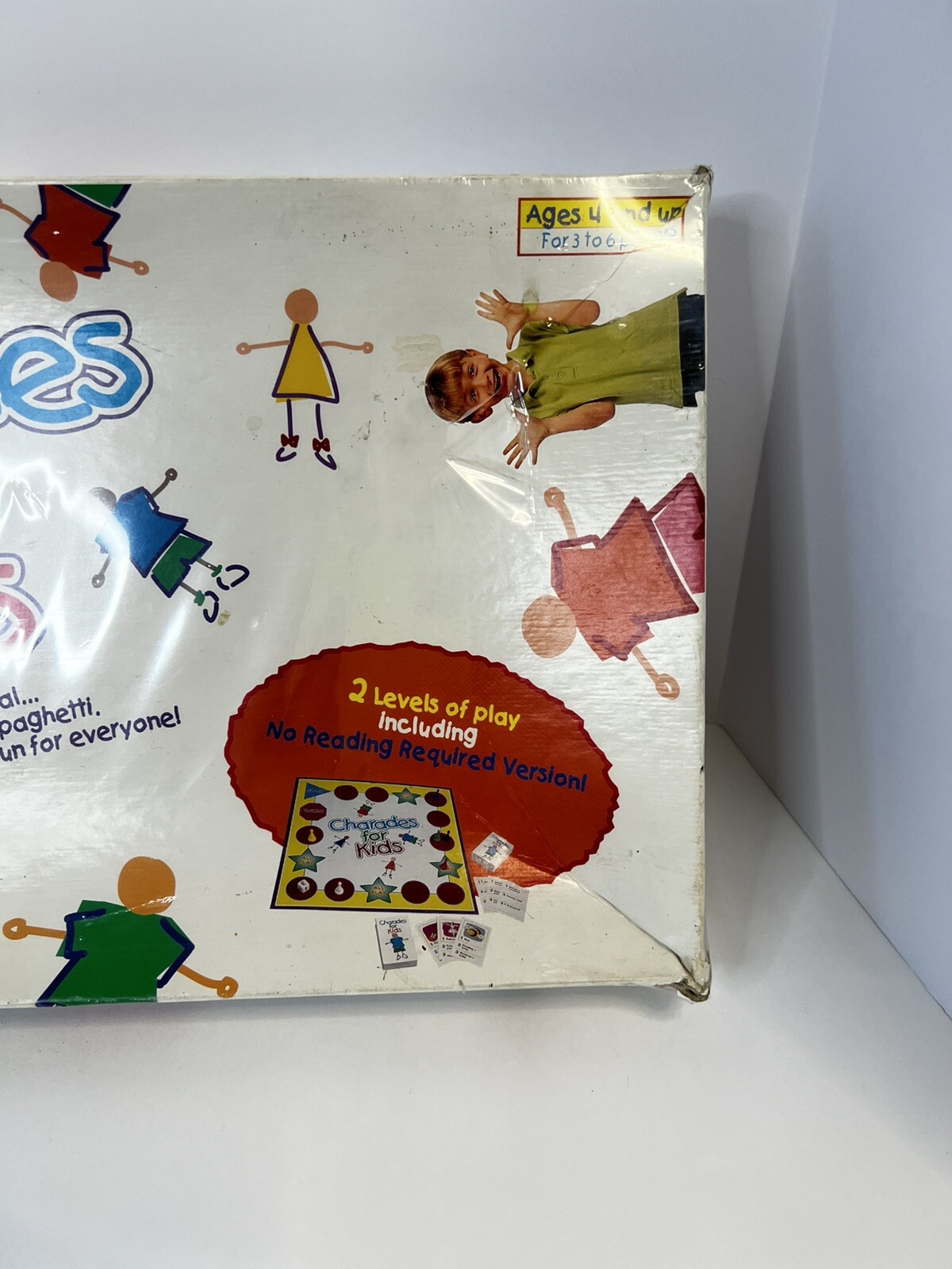 Pressman Charades for Kids Board Game 1999 Sealed New 3003 Ages 4+ 3-6 Players