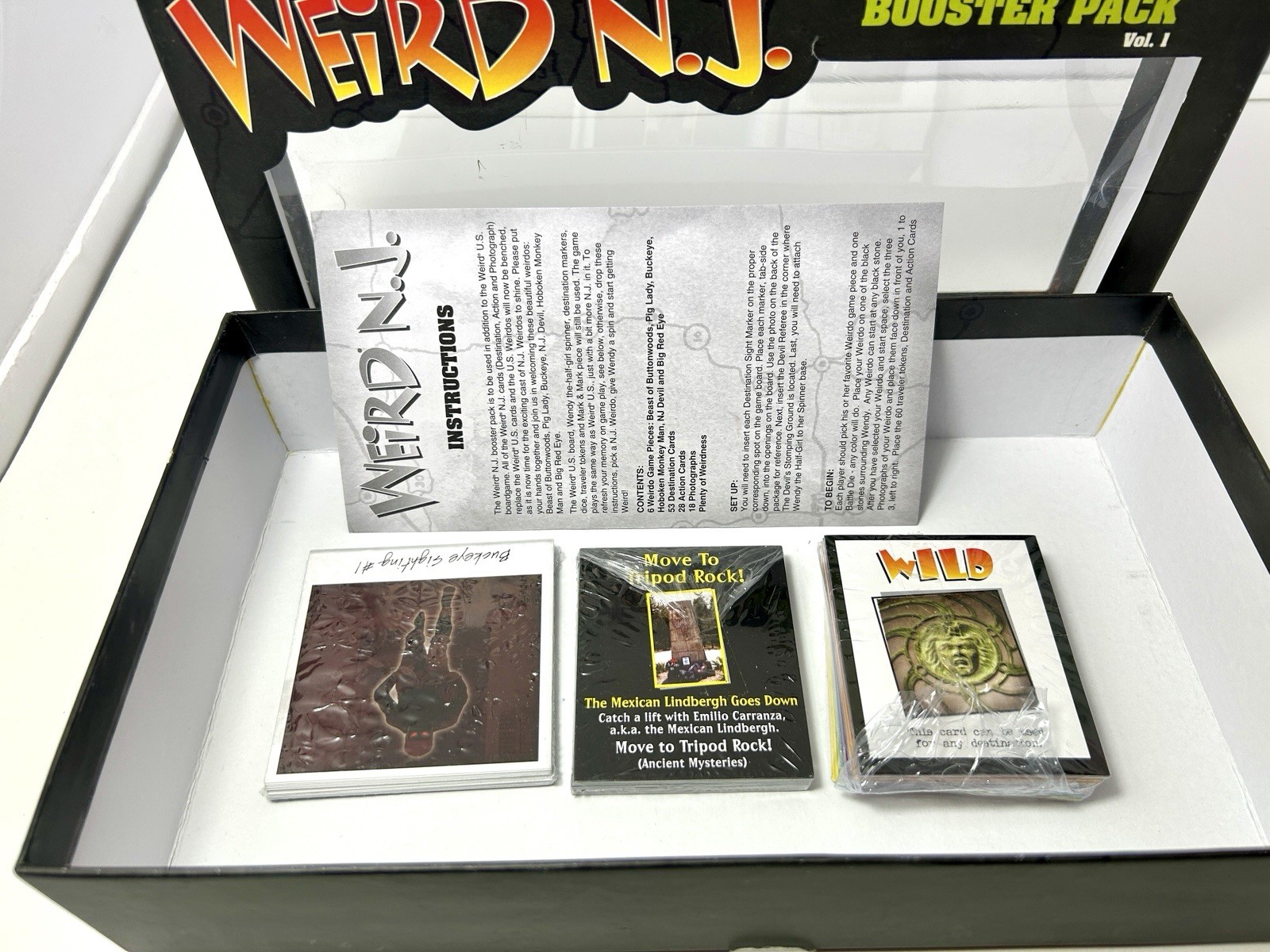 Weird NJ Weird US Booster Pack Vol 1 Sababa Toys 2007 Brand New *****RARE***