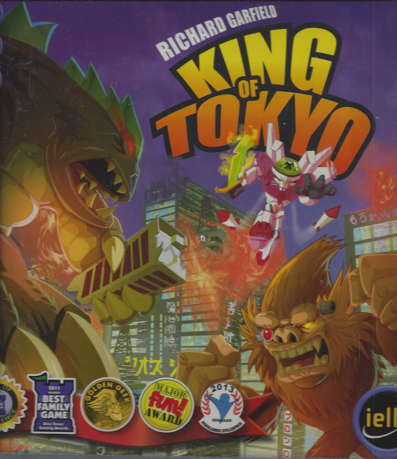 King of Tokyo NIB Factory Sealed OOP Richard Garfield