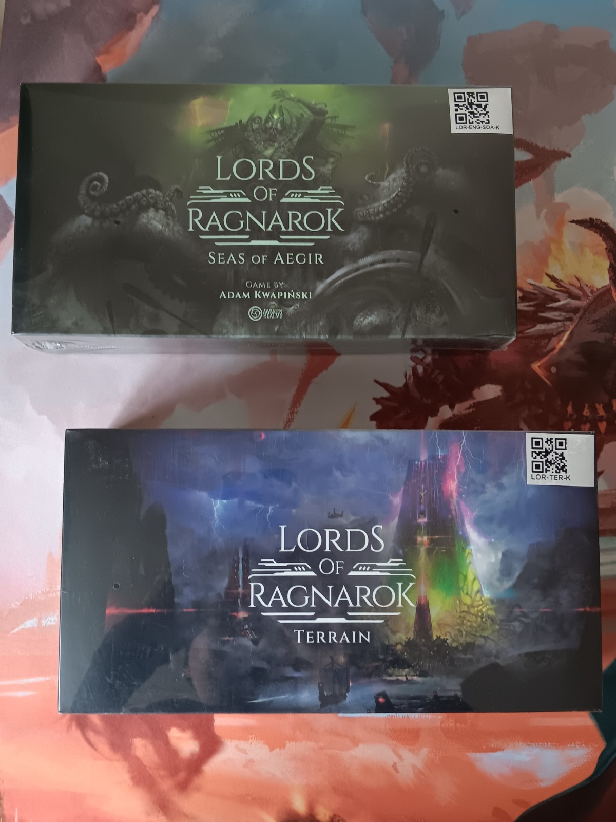 Lords of Ragnarok board game Awaken Realms NiS