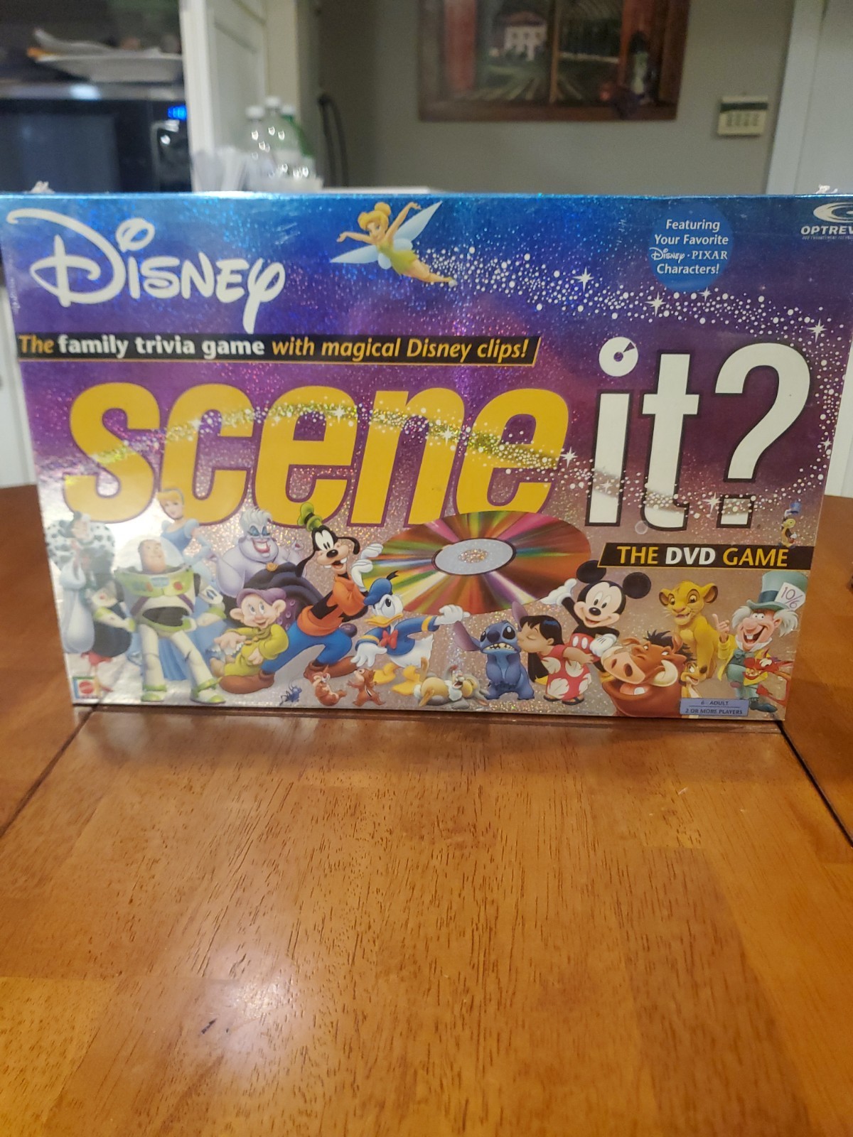 DISNEY SCENE IT? DVD Family Trivia Board Game First Edition 2004 New Sealed
