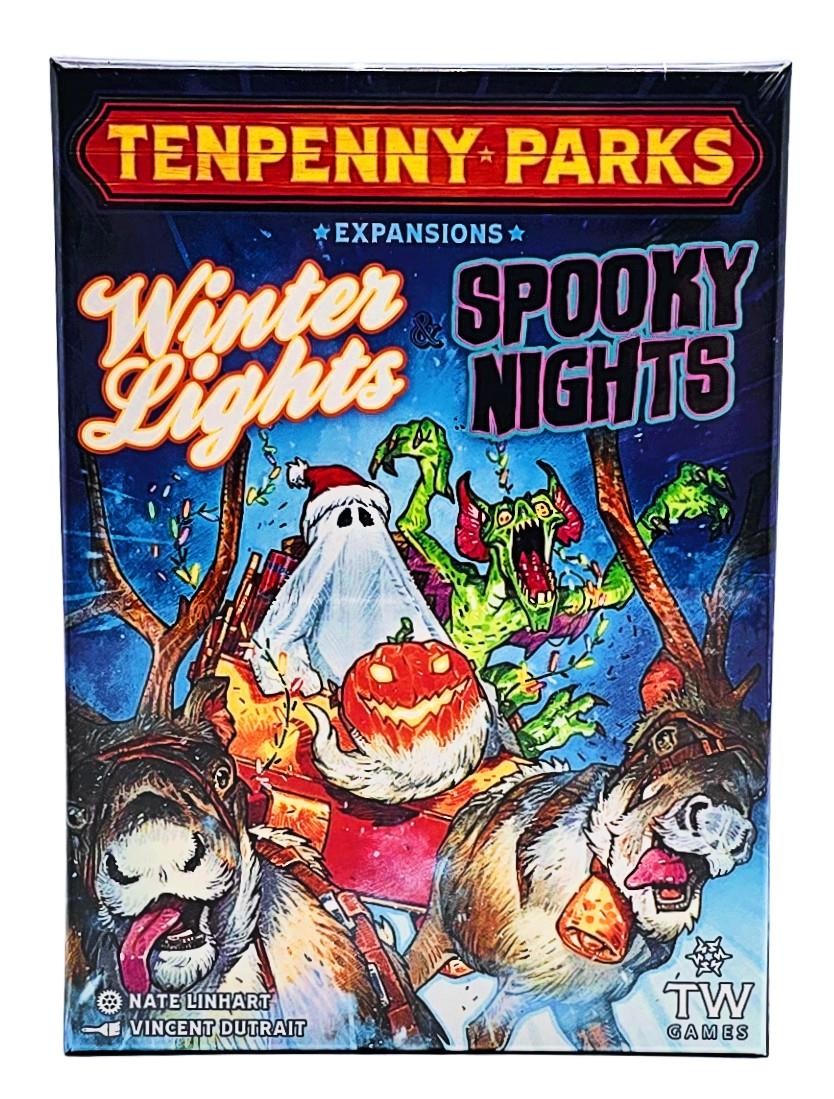 Tenpenny Parks:Winter Light & Spooky Nights by Thunderwork Games – SEALED