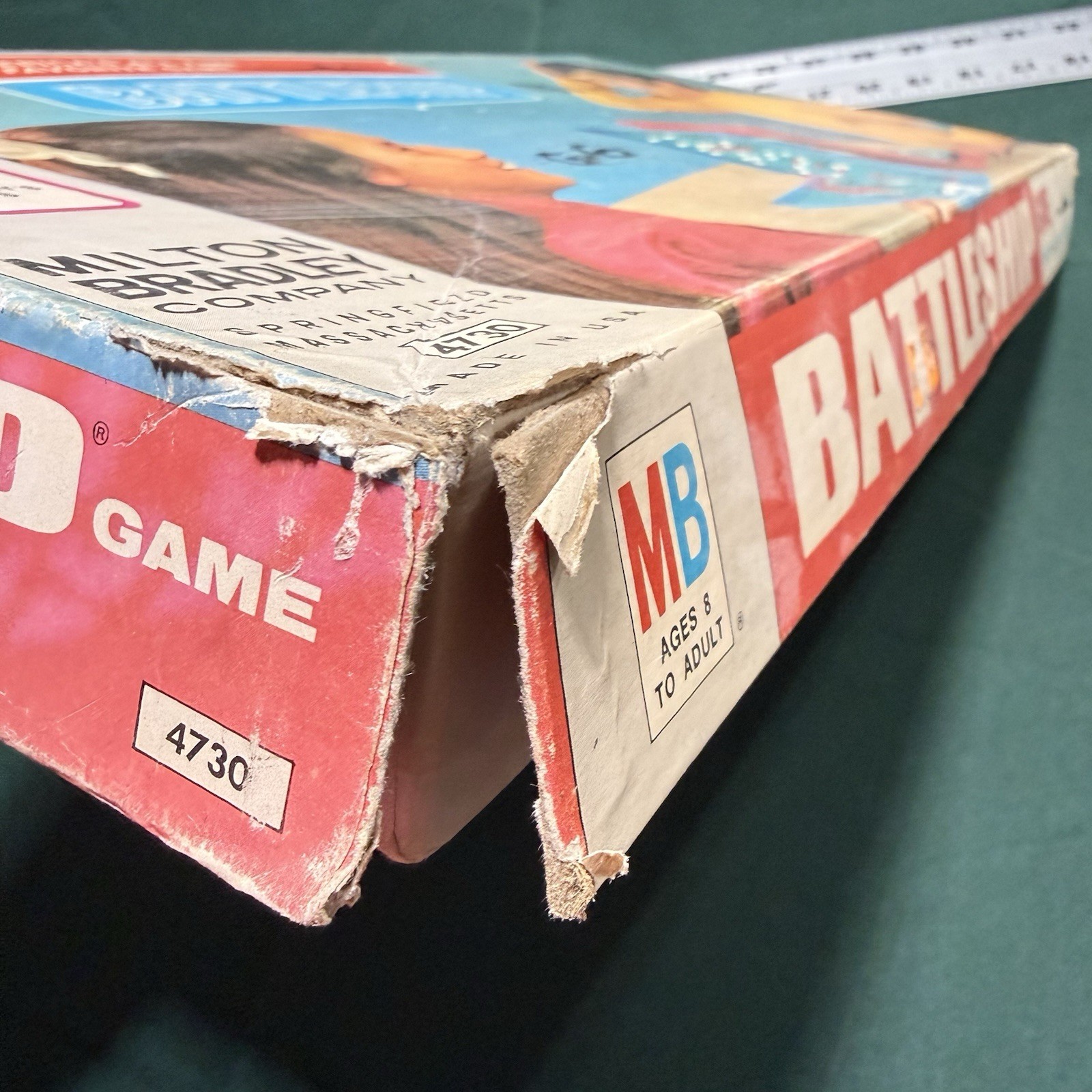 Battleship – Strategy Game 1967 Vintage Milton Bradley – 4730 – Complete