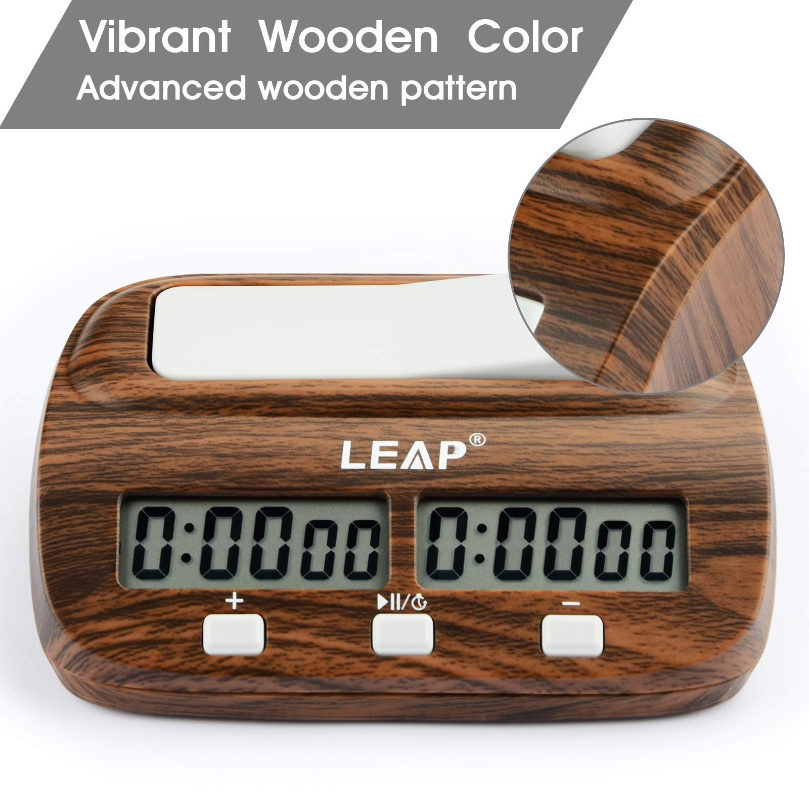 Chess Clock Digital Chess Timer Professional for Board Games Timer with Alarm…