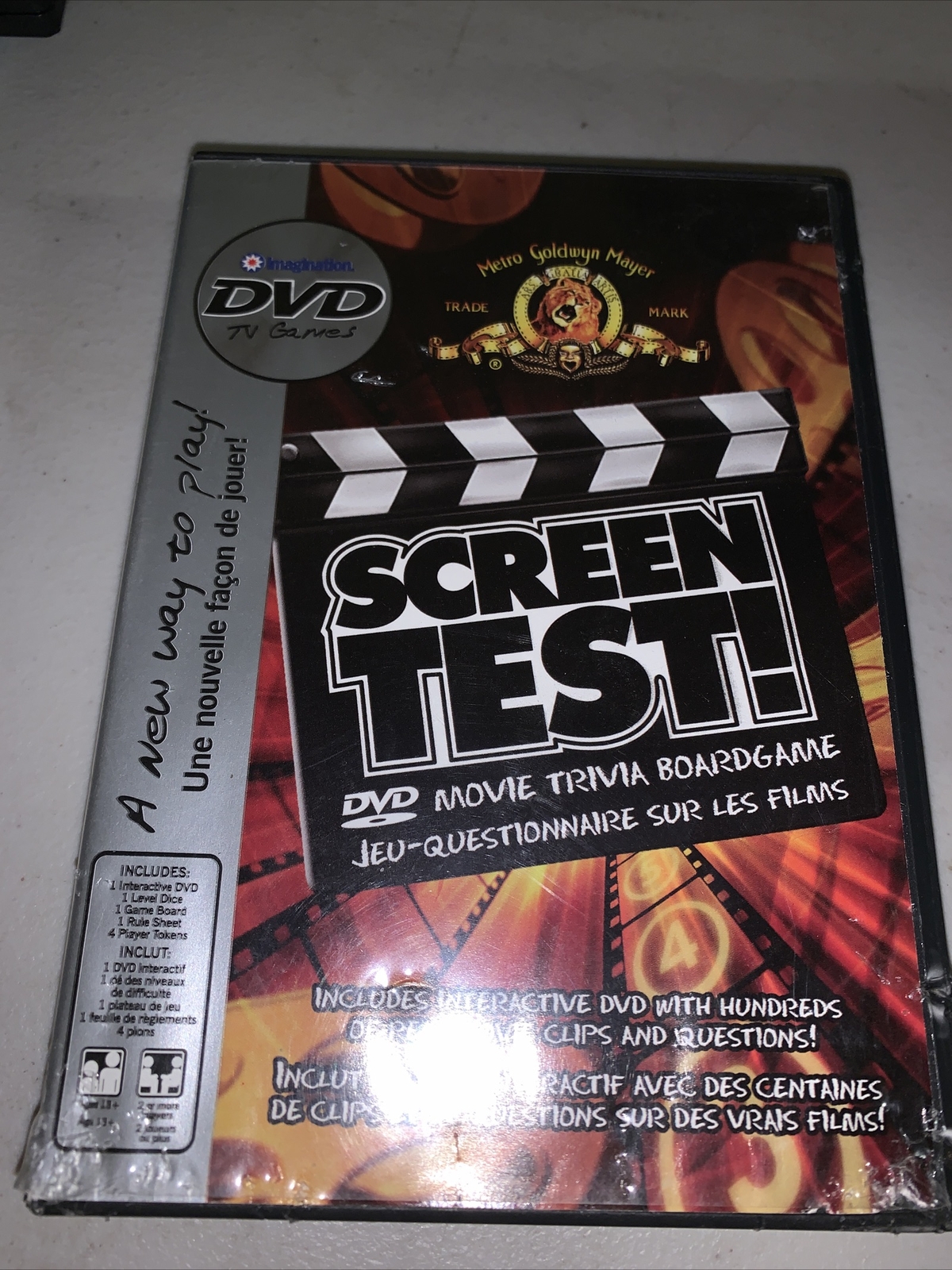 Screen Test DVD TV Movie Trivia Board Game – 2004 Shelf #89