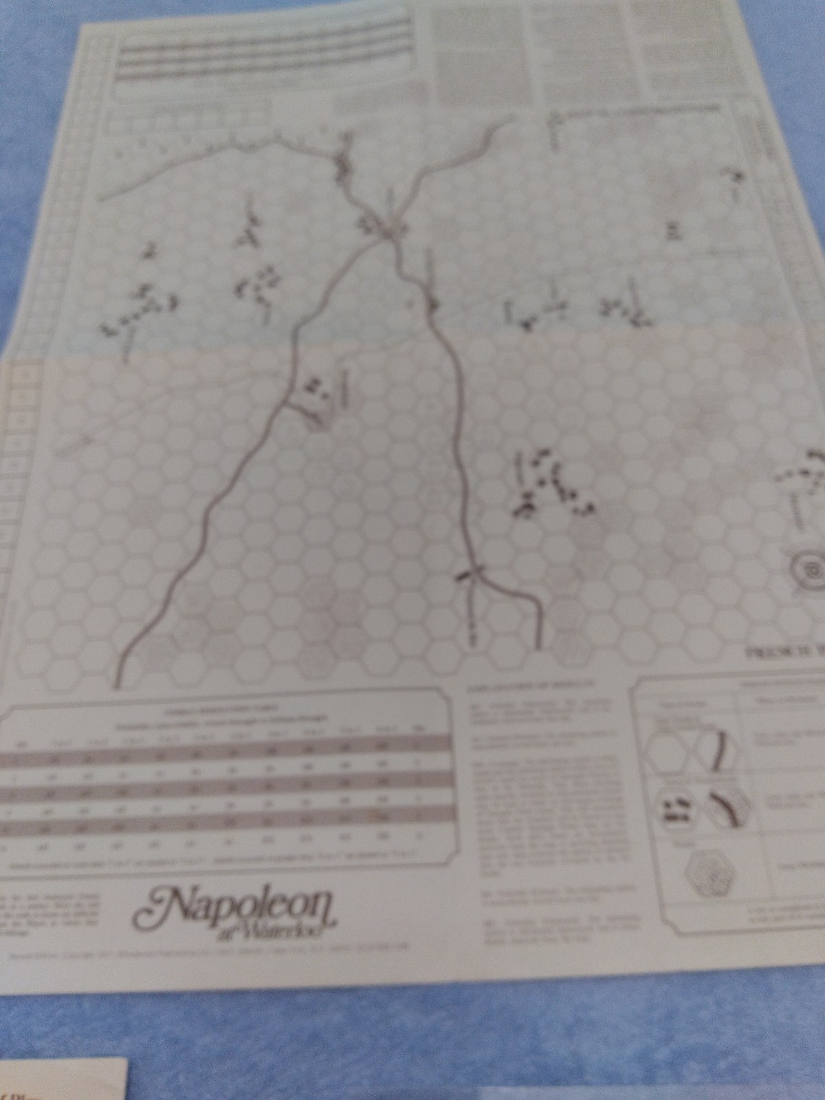 SPI Napoleon at Waterloo Wargame 1979 Vintage Hobby Gaming Simulation Inc.