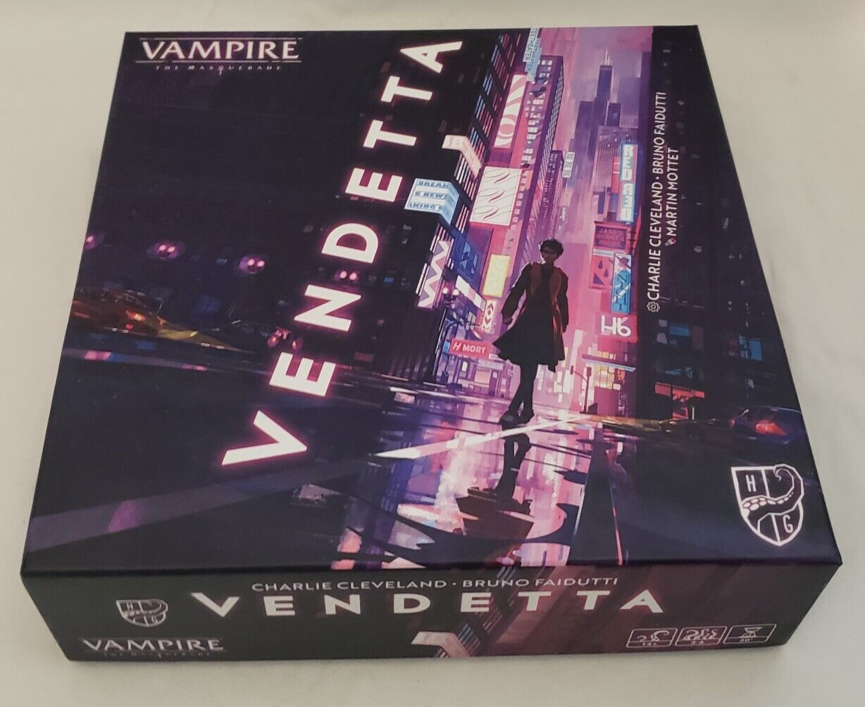 OPEN BOX – 2020 Horrible Games – Vampire The Masquerade VENDETTA