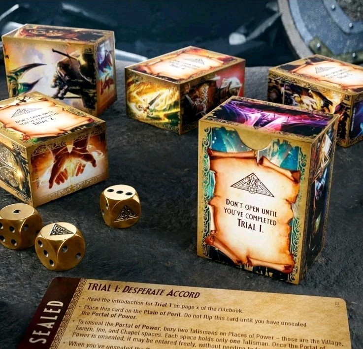 Talisman Alliances: Fate Beckons Board Game Expansion Pack 5th Edition Read