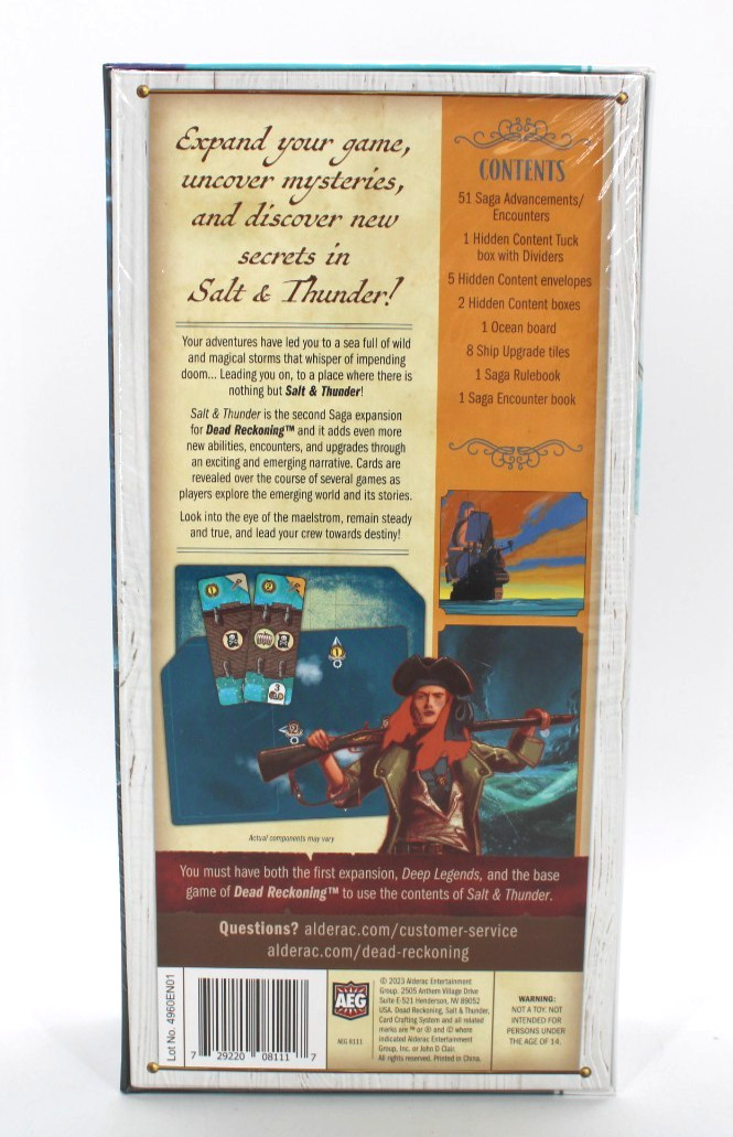Dead Reckoning Salt & Thunder Saga Expansion 2 2023 Alderac Factory Sealed