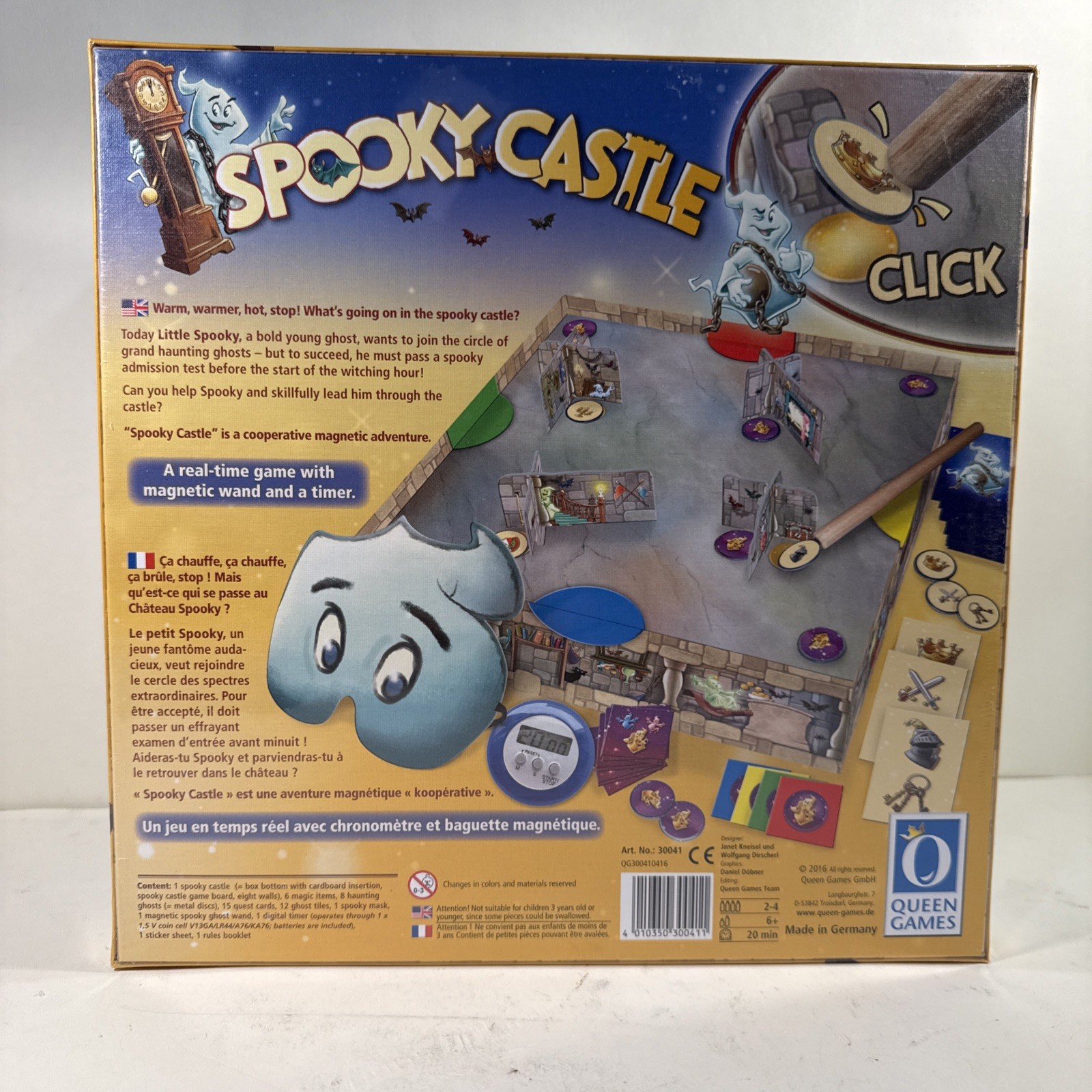Spooky Castle Board Game – Halloween Board Queen Games NEW