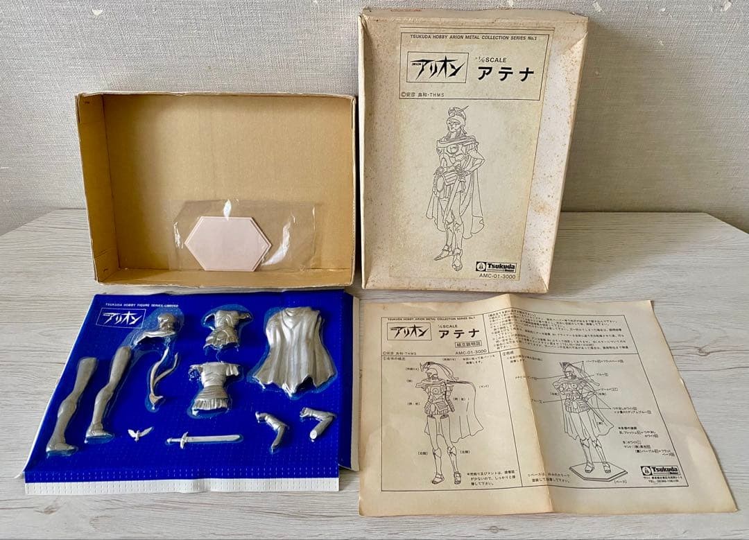 Tsukuda Hobby Arion Metal Collection Series No. 1 Athena Figure W/BOX F/S FEDEX