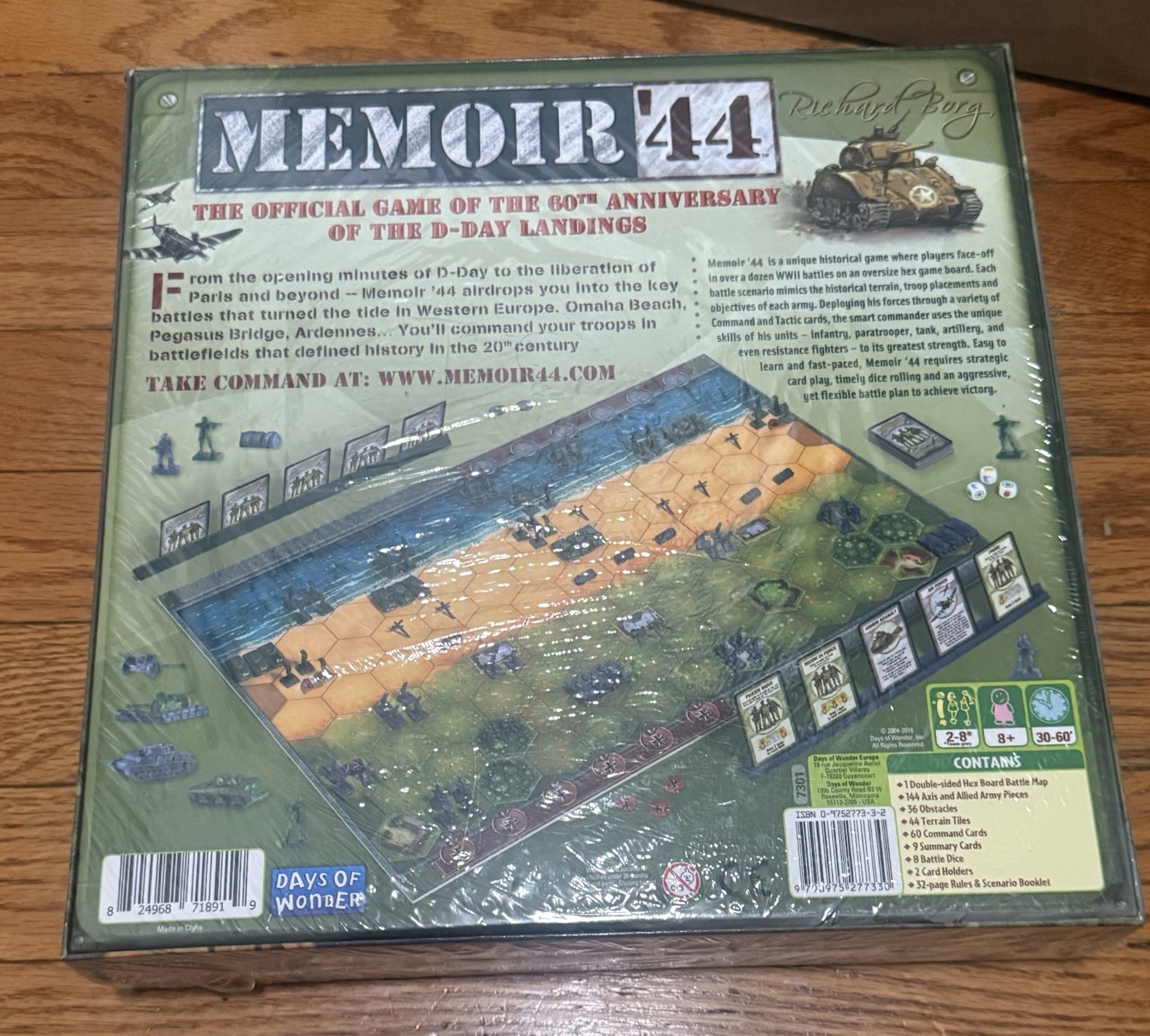 Memoir ’44 Board Game Days of Wonder Richard Borg 2006 – New / Sealed