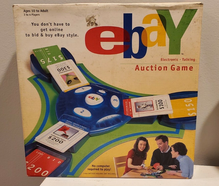 Ebay Electronic Talking Auction Game Family Fun Game Ages 10 to Adult