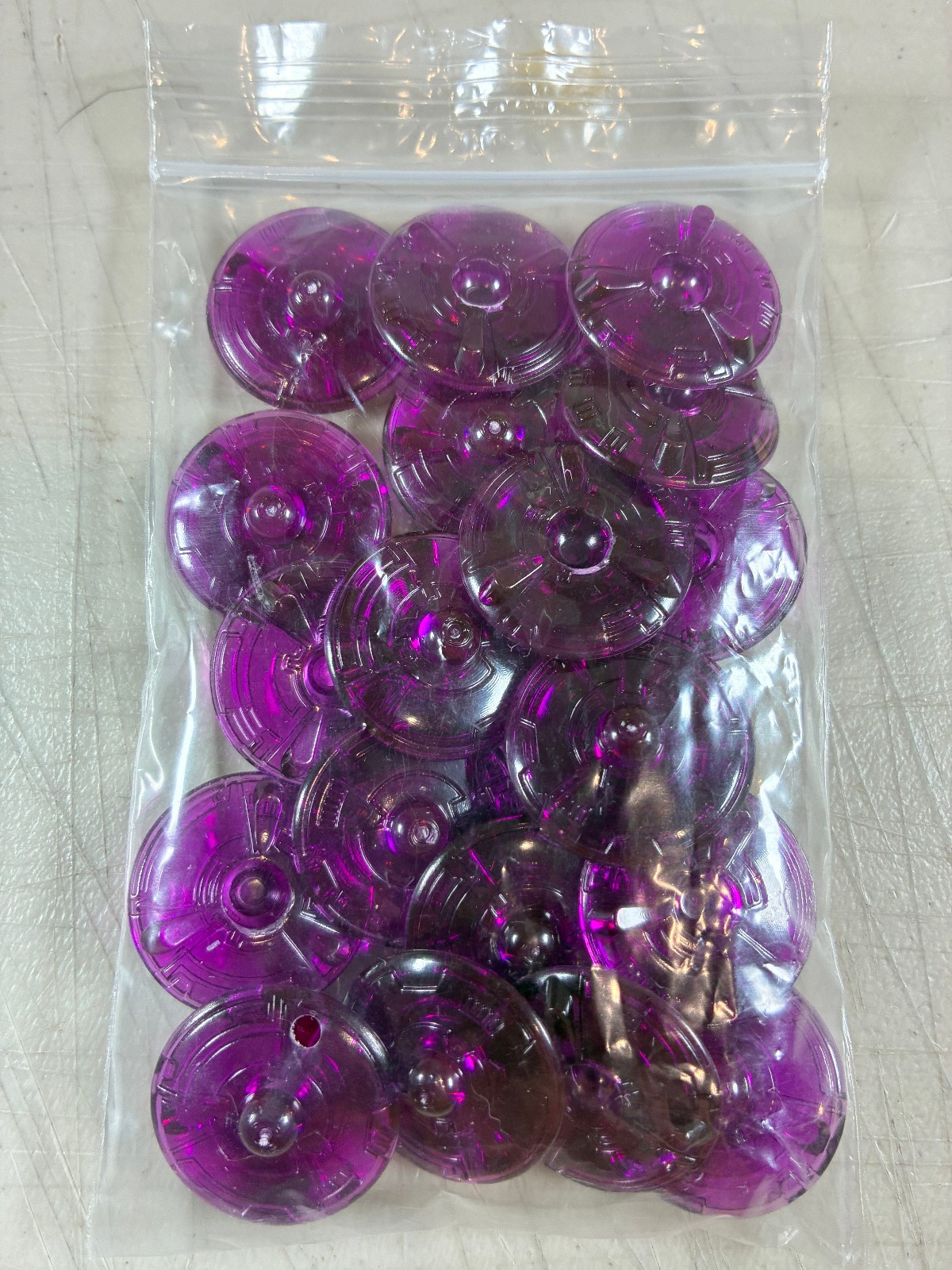 20x Purple Plastic SHIPS 2018 Cosmic Encounter Replacement Pieces Parts FFG