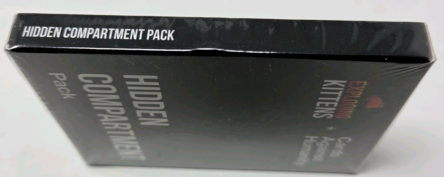 Exploding Kittens x Cards Against Humanity – Hidden Compartment Pack – NIB