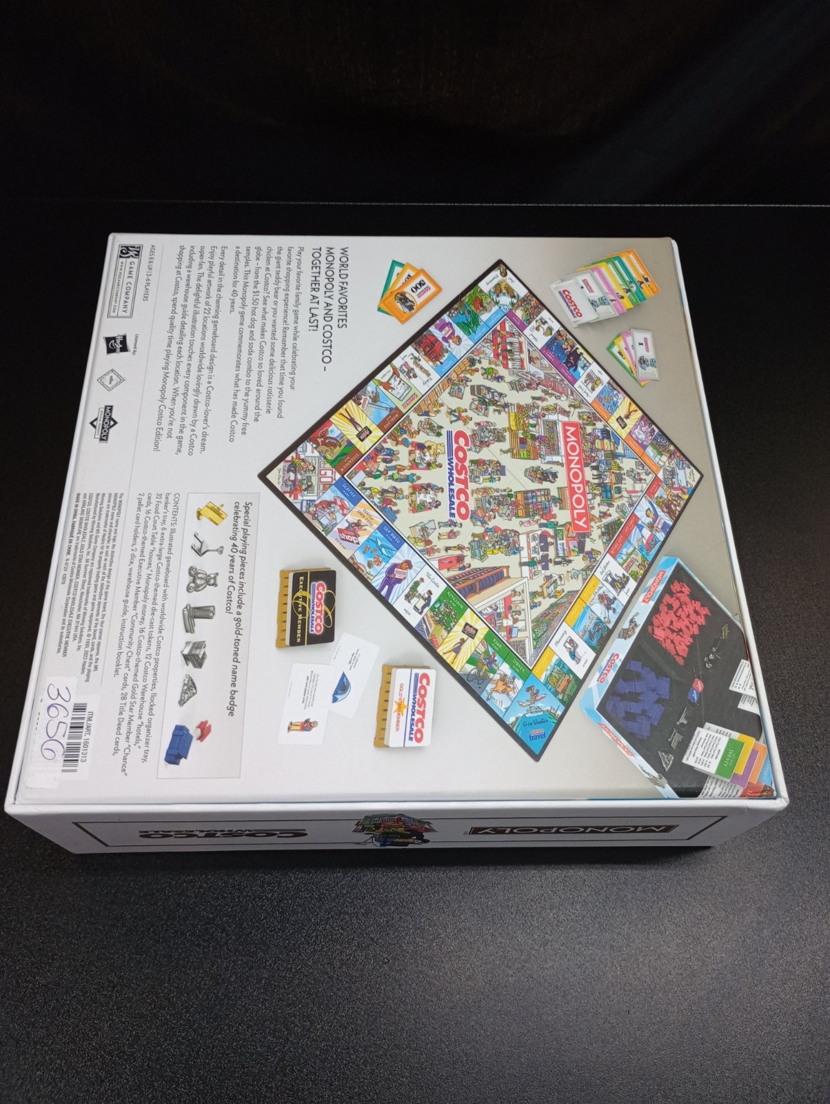 Monopoly Costco Wholesale COMPLETE WS Game Company 2023 Shopping Members