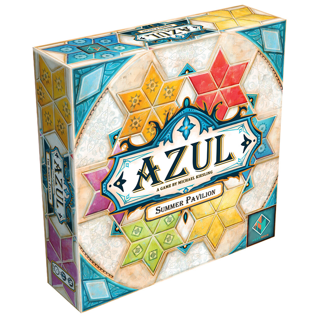 Summer Pavilion Azul Tile Board Game Next Move Games Plan B NM6050 Family