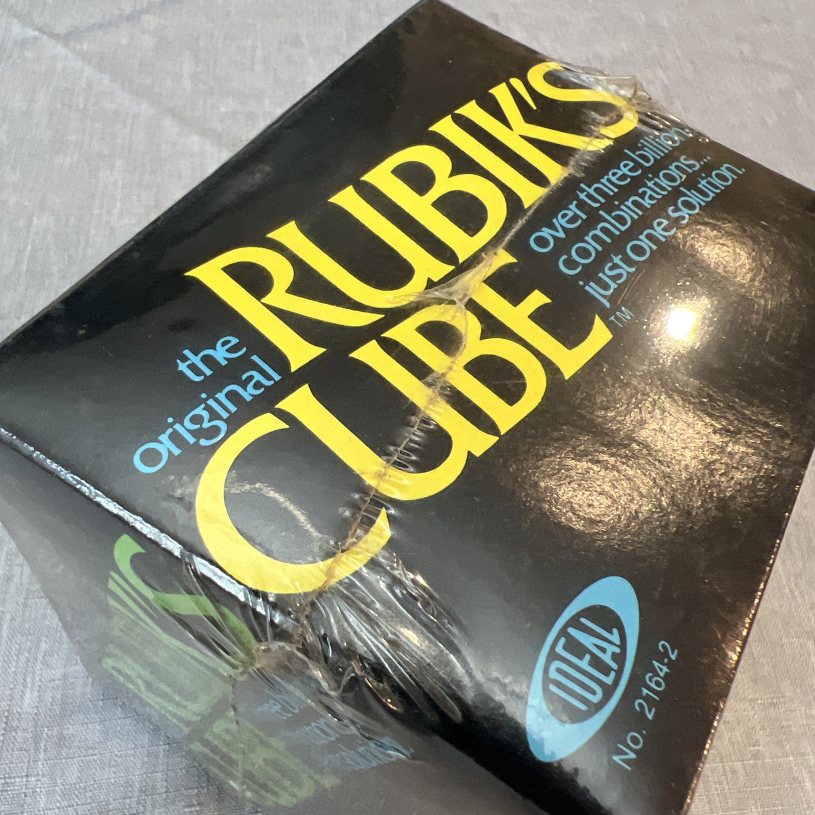Vintage Ideal Original Rubik’s Cube in sealed Original Box ￼