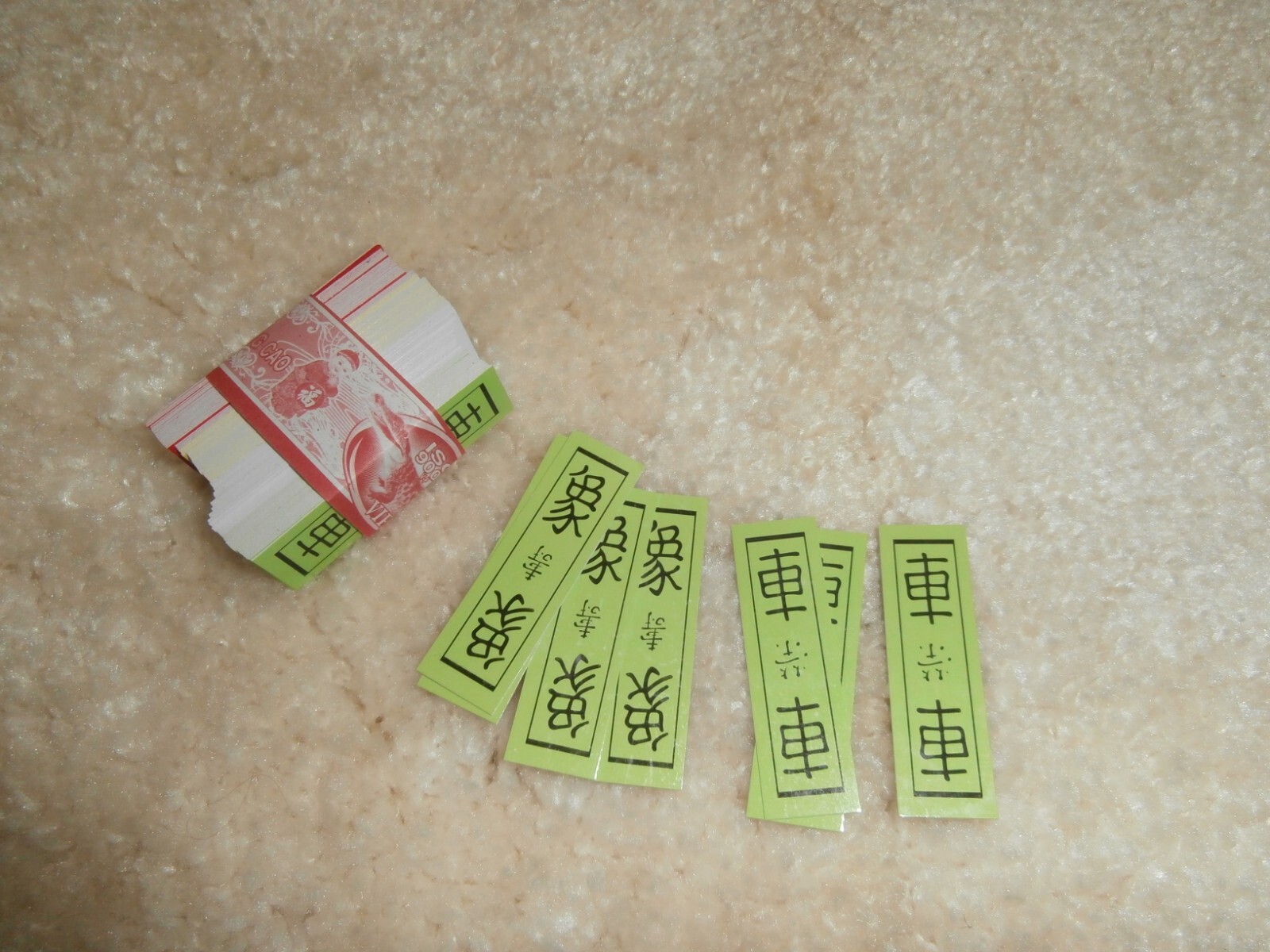 pack of 10 set crocodile Four color playing cards game (bài tứ sắc)( 四色牌)