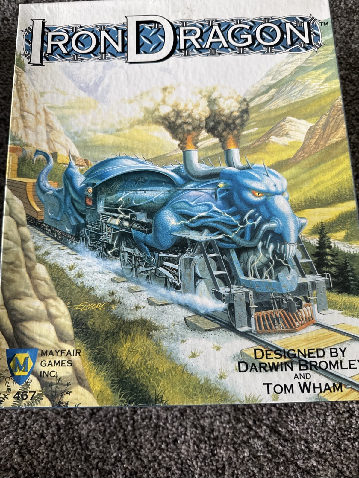 Mayfair Boardgame – Iron Dragon (1st Ed)