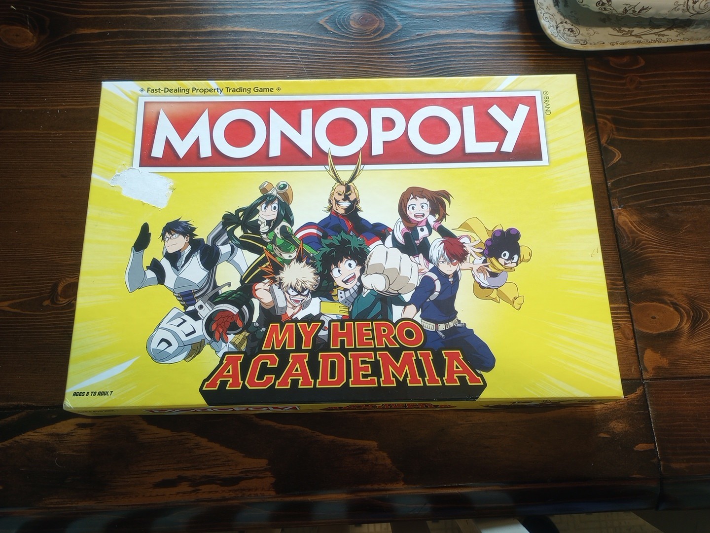 MONOPOLY MY HERO ACADEMIA, ANIMEE, COMPLETE, 2019 BOARD GAME, 6 TOKENS