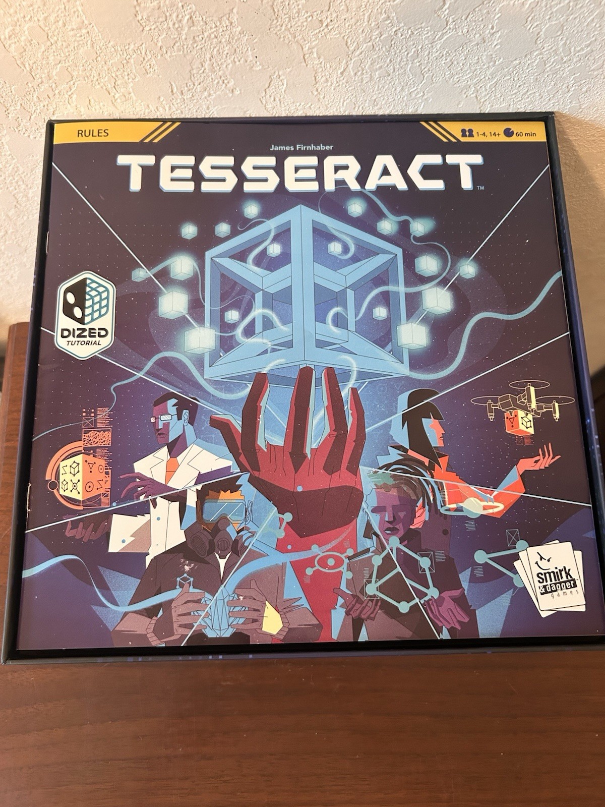 Tesseract | Cooperative Dice Manipulation Game | Board Game | Smirk & Dagger CIB