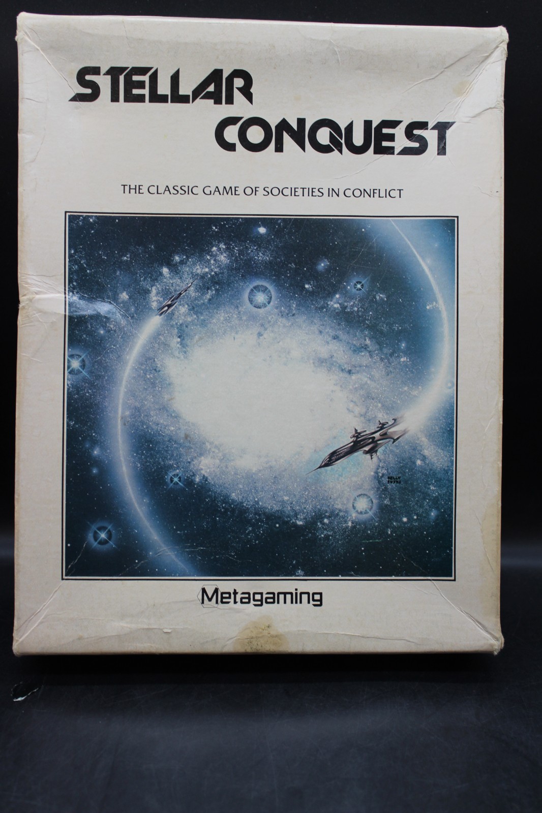 Metagaming Boardgame Stellar Conquest 1979 Mostly Punched. Complete