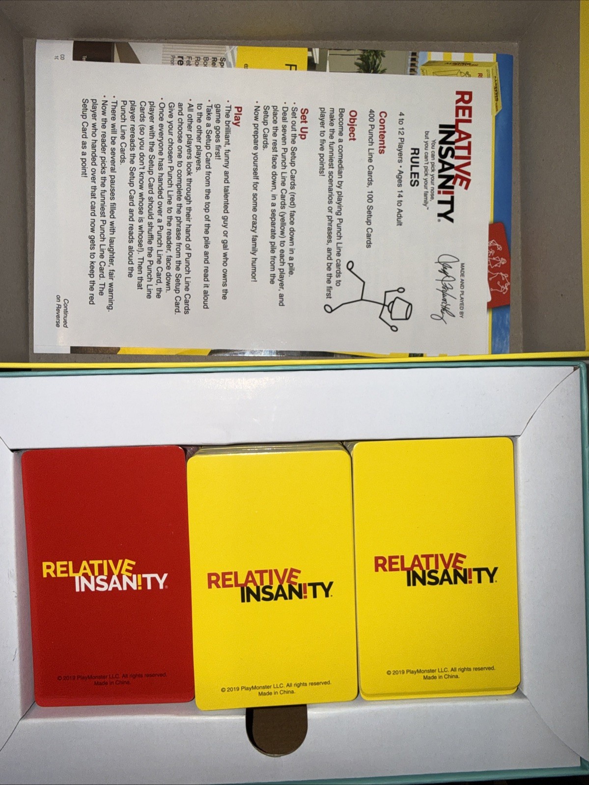 Relative Insanity Game -Jeff Foxworthy-