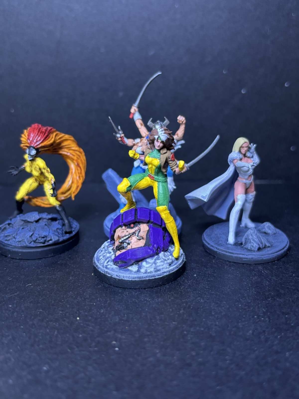 Marvel Comics X-men Female Hero Lot Hand painted Miniatures