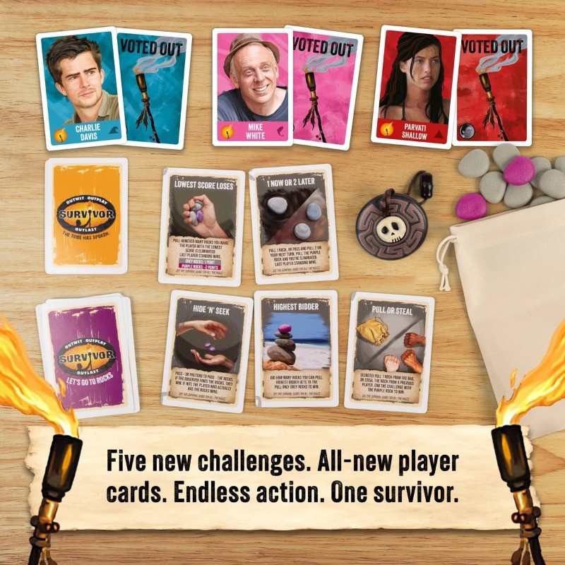 Survivor Lets Go to the Rocks