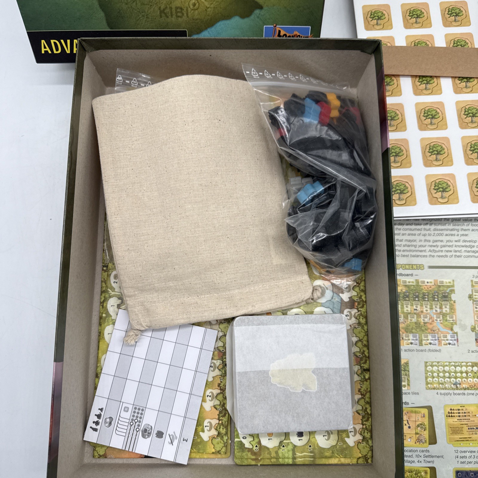 UWE ROSENBERG – ATIWA – ADVANCED LEVEL Board Game Lookout Games