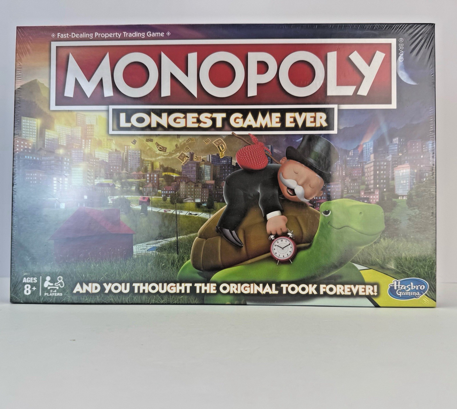 Monopoly Longest Game Ever Edition Hasbro NEW SEALED Retired