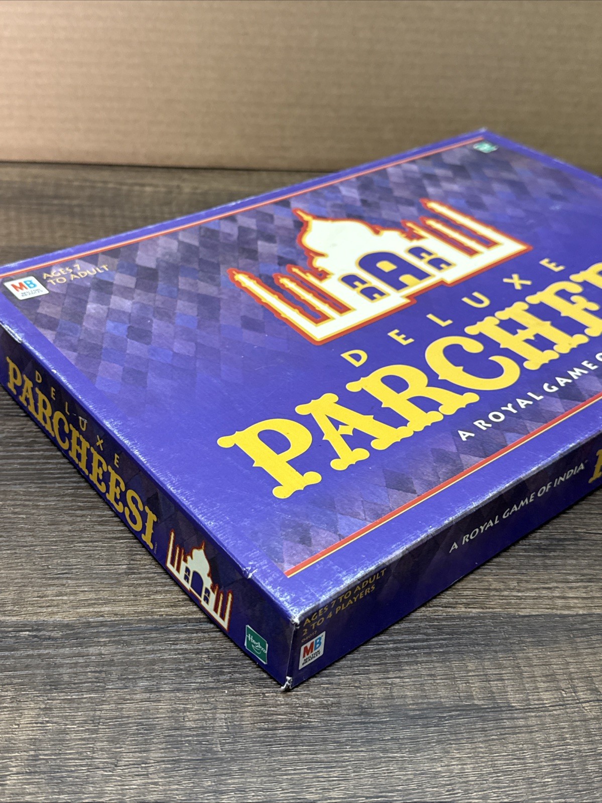 VINTAGE Deluxe Parcheesi COMPLETE Milton Bradley 1989 Classic Strategy