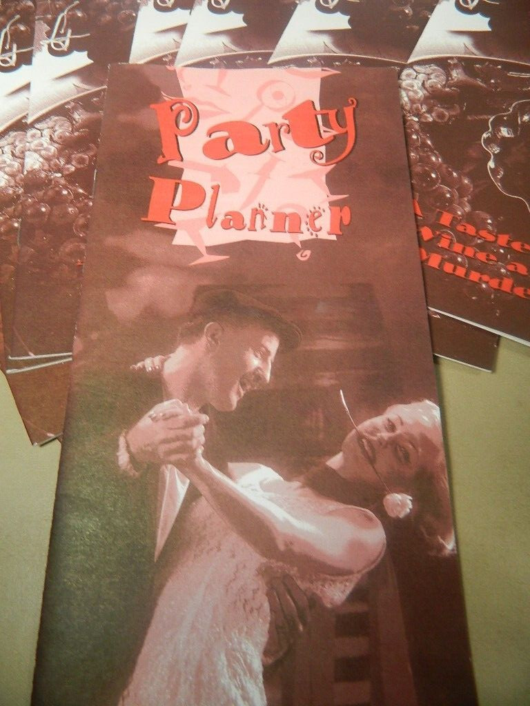 Murder a la Carte – A Taste for Wine & Murder Complete Adult Dinner Party Game
