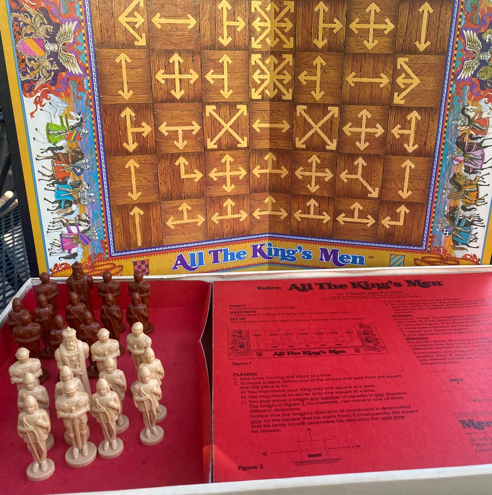 Parker Brothers ALL THE KINGS MEN COMPLETE & EXC.
