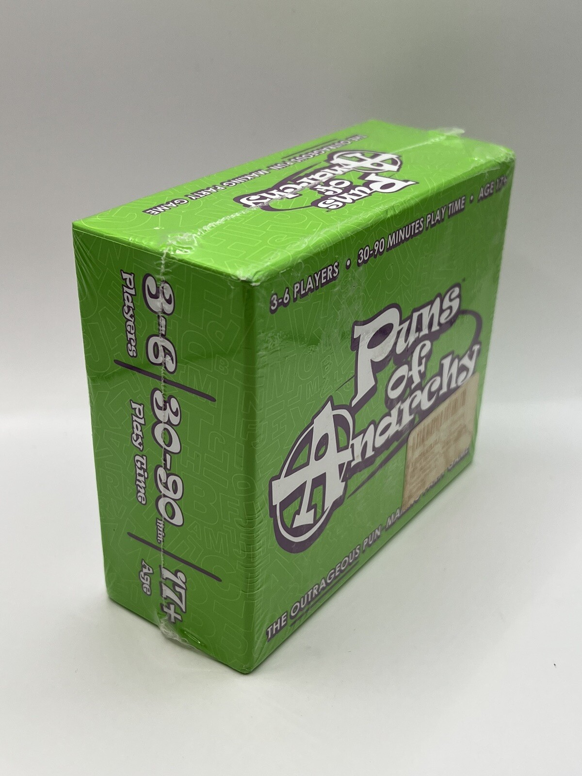 Puns of Anarchy The Outrageous Pun-Making Party Game Deck Card Games NIB Sealed