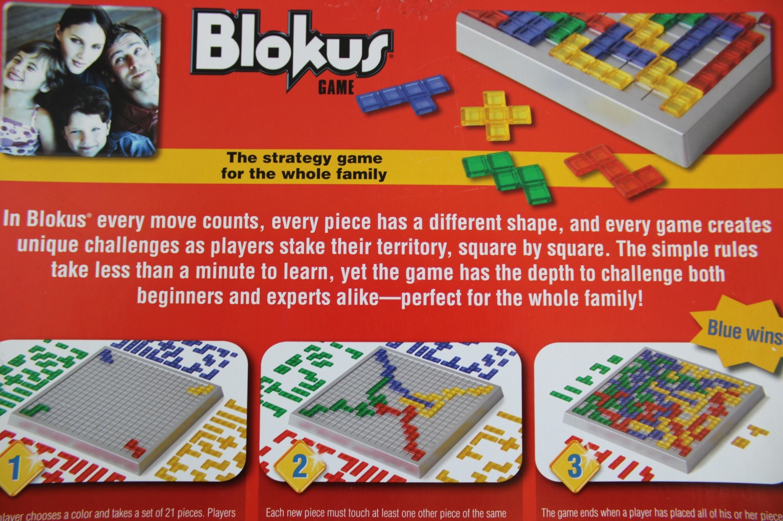 Blokus Strategy Game for Whole Family Mattel R1983 Pre-owned 2009 Complete