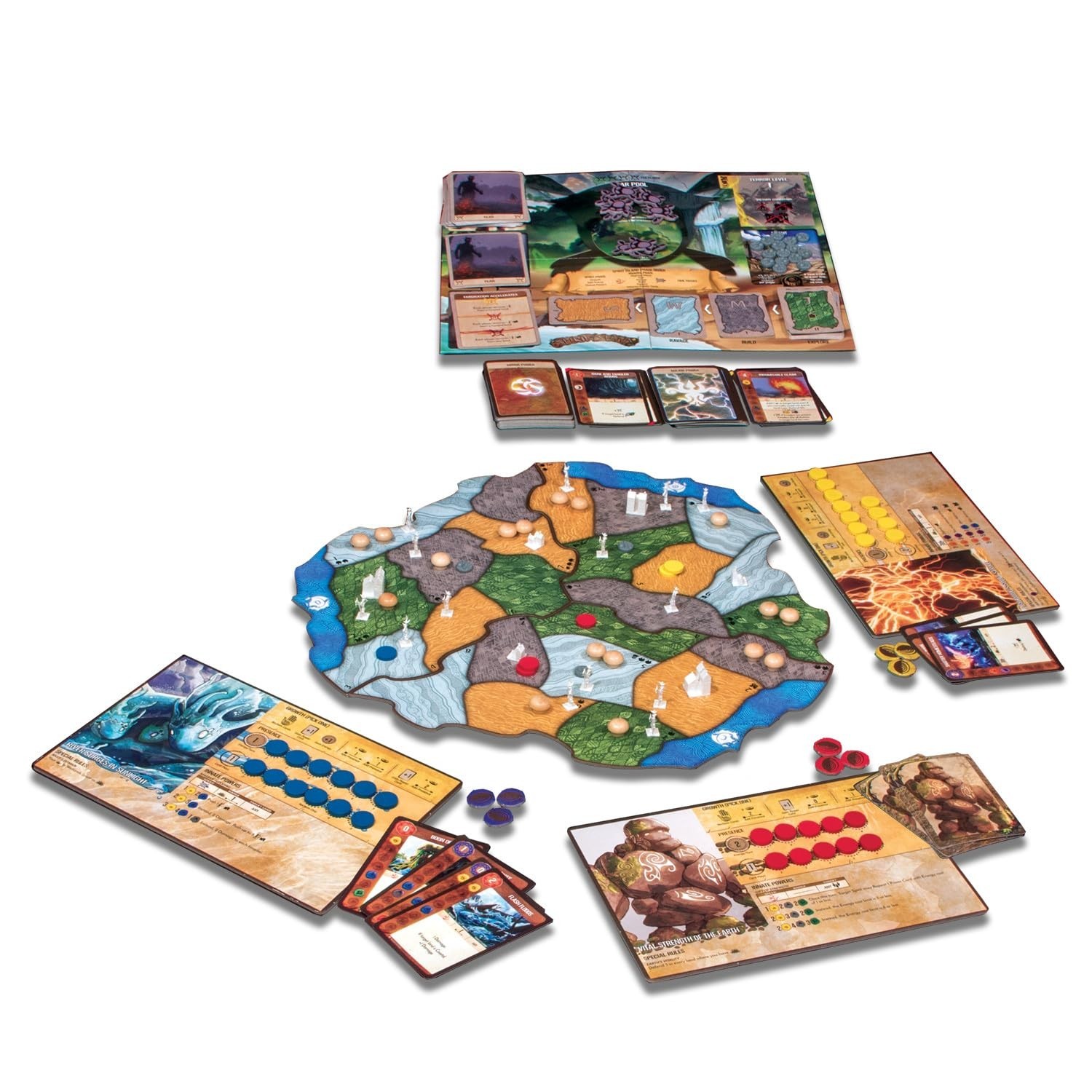 Spirit Island Base Game Greater Than Games Cooperative Strategy Board Game