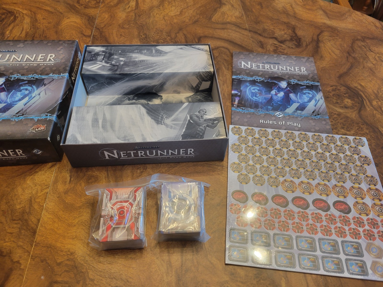New/Opened Android Netrunner Card Game Core Set 1st Edition Fantasy Flight 2012