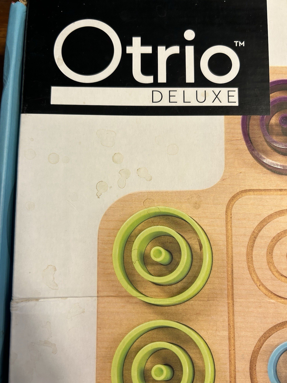 Spin Master Games, Otrio Wood Strategy Game, Fun Family Board Game, STEM Game