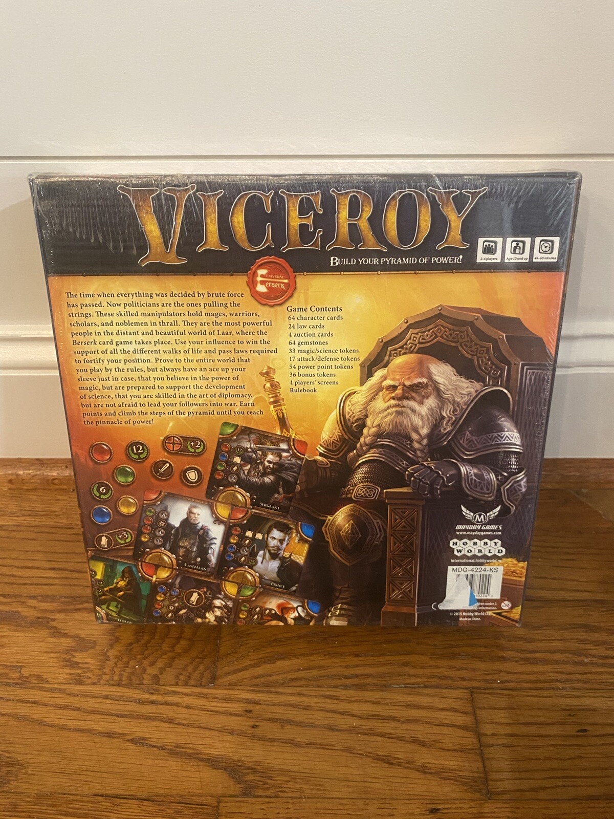 Viceroy Limited Edition Board Game New Sealed Mayday Games