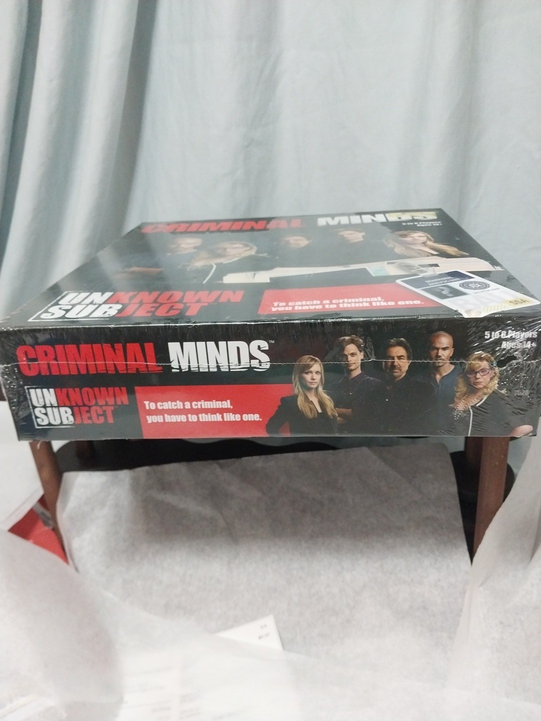 Criminal Minds Unknown Subject Board Game PlayMonster NEW SEALED 5-8 Players