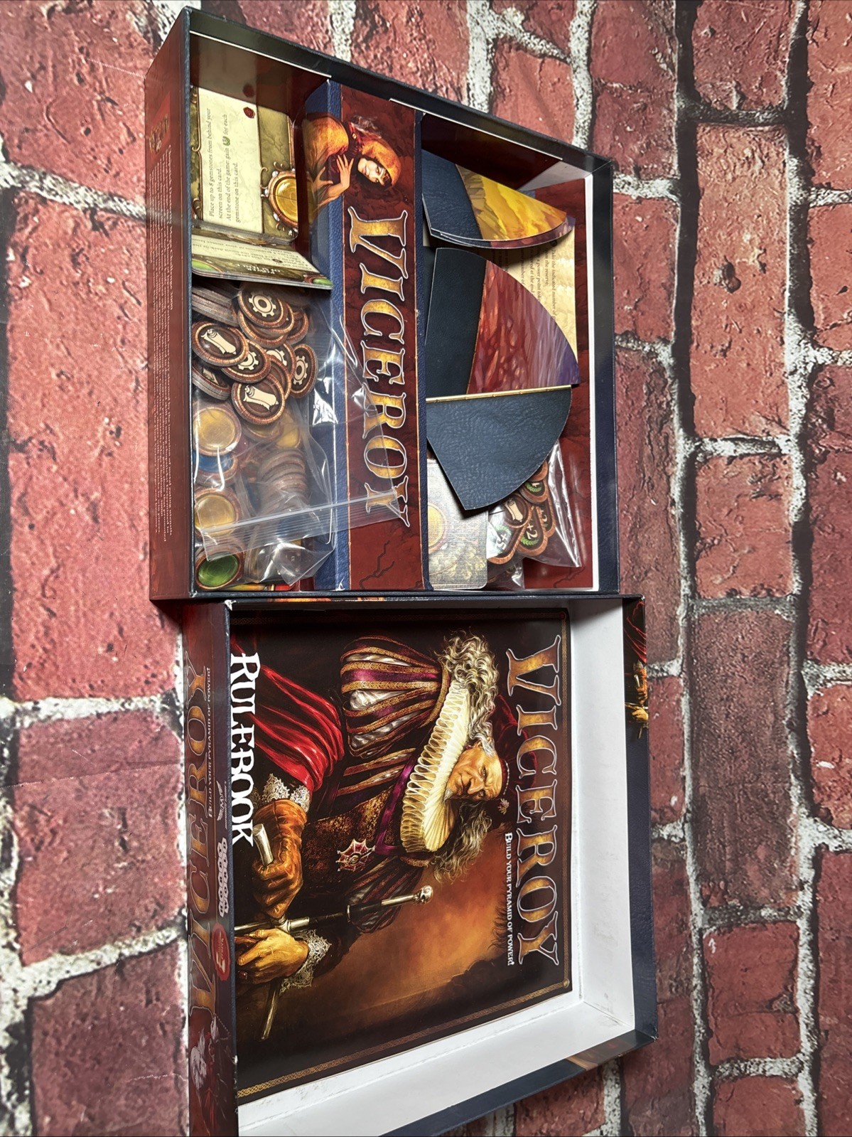 Viceroy Mayday Games Build Your Pyramid of Power Board Game