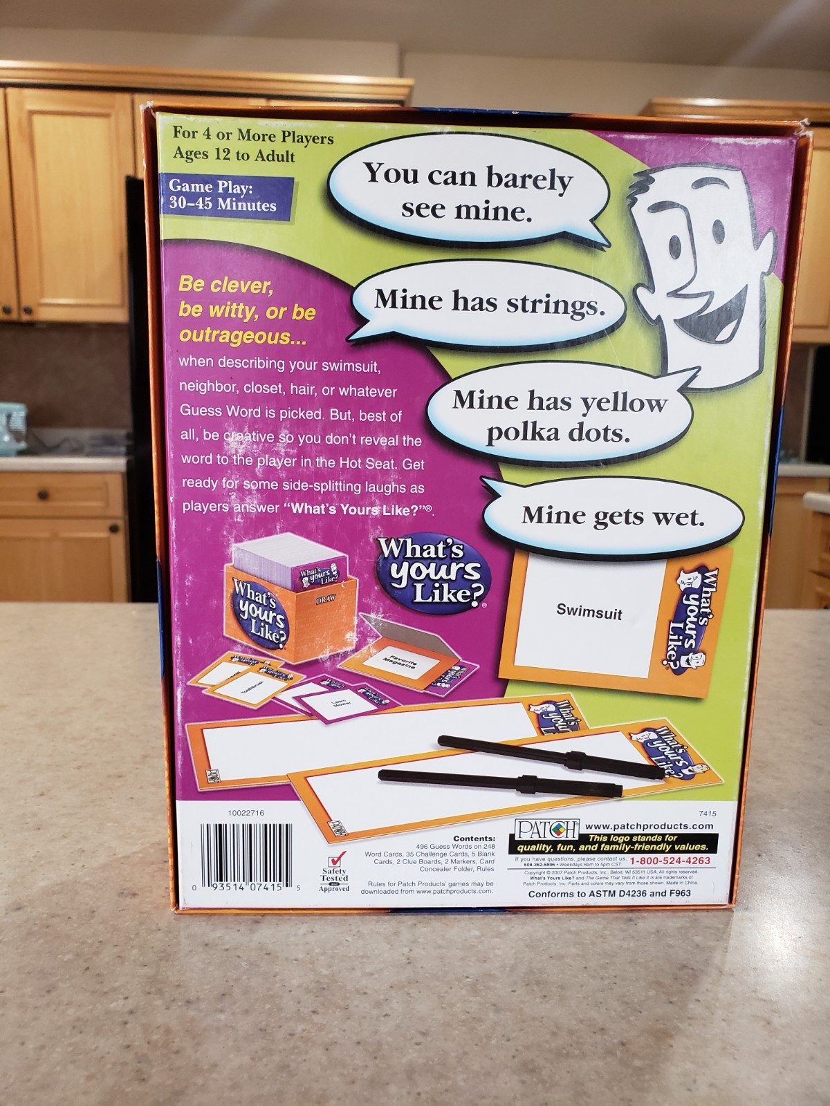 What’s Yours Like? – The Game That Tells It Like It Is! Great Group Party Game!