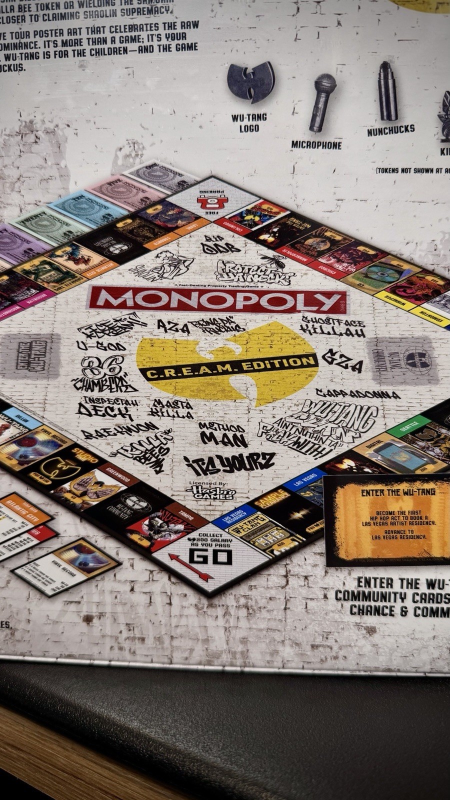 *LIMITED EDITION* Wu Tang Clan Monopoly Game *BRAND NEW SEALED*