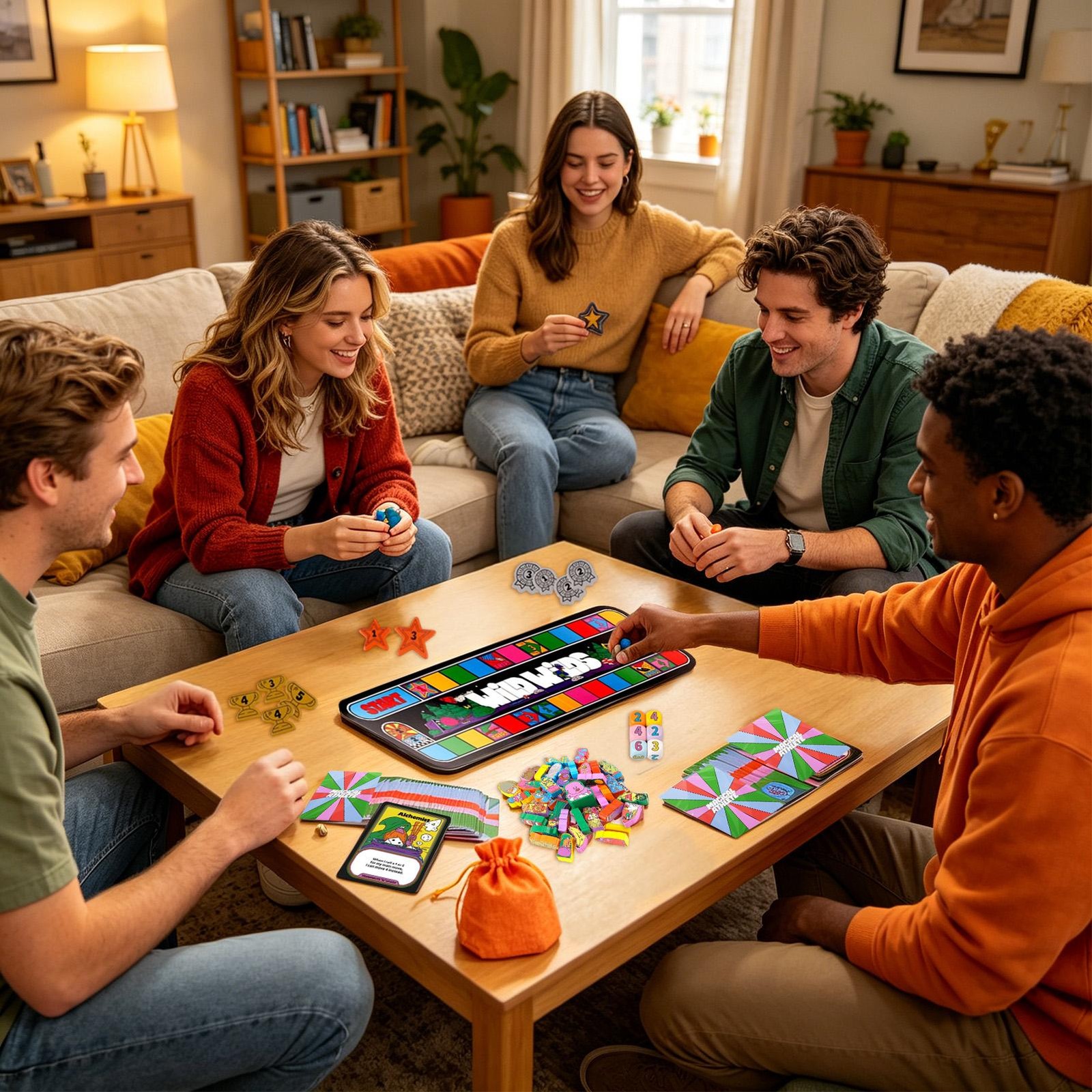 Magical Athlete Board Game – A Party Game of Pure Racing Chaos